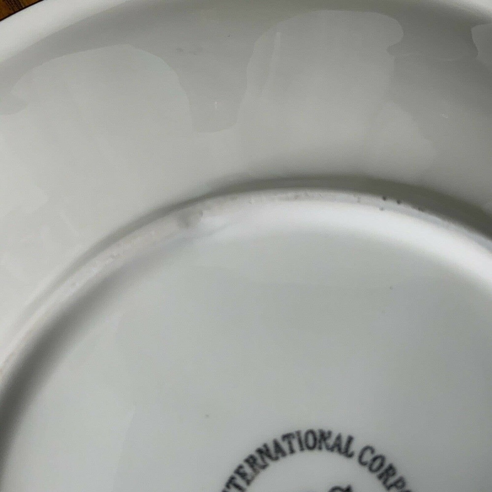 Certified Int'l Midnight Penguin Dessert Plates 8” - Picture 7 of 8
